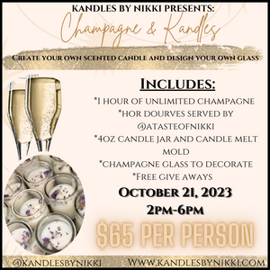 Champagne & Kandles Event